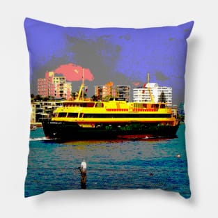 The Manly Ferry Pillow