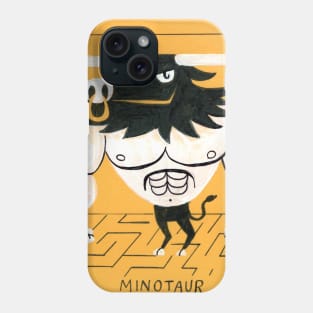 Retro Minotaur Phone Case