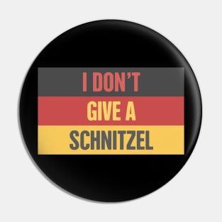 Schnitzel - Funny Oktoberfest German Food Pin