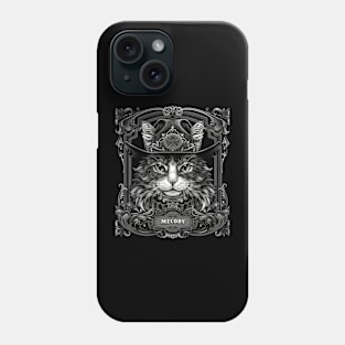 Cat Cowboy Wild West Whiskers Phone Case