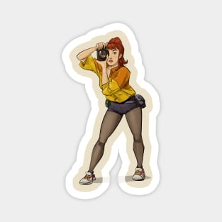 TMNT April O'Neil Magnet