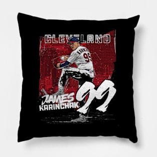 james karinchak diamond name Pillow