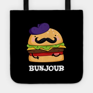 Bunjour Cute French Burger Bun PUn Tote