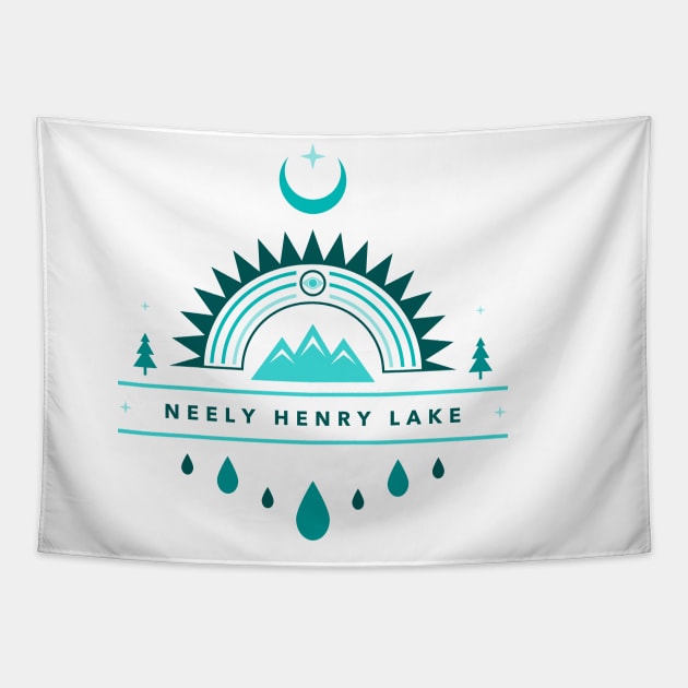 neely henry lake boho Tapestry by LeapDaze