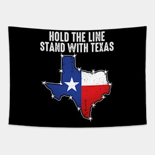 Hold The Line, Stand With Texas Tapestry