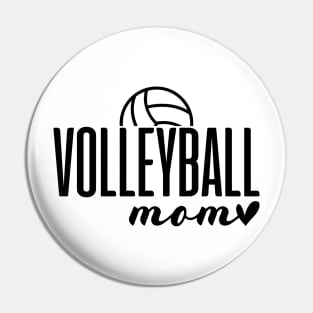 Volleyball Mom Pin