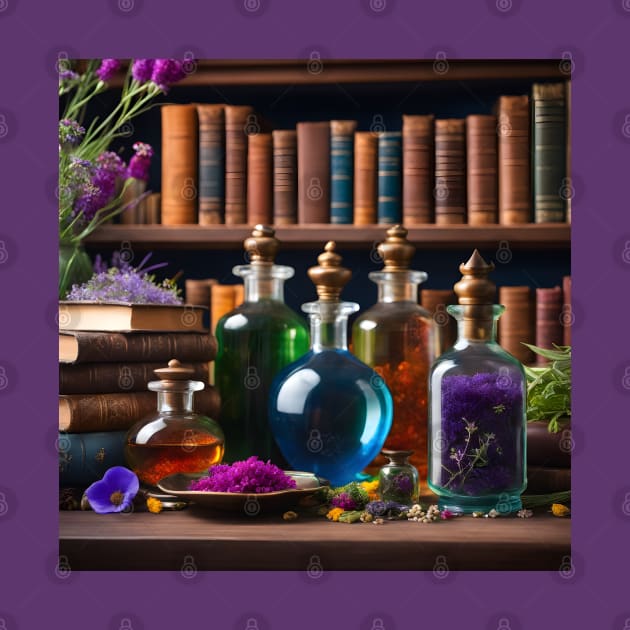 Apothecary Potions by PurplePeacock