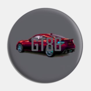 GT86 PIXEL RED Pin