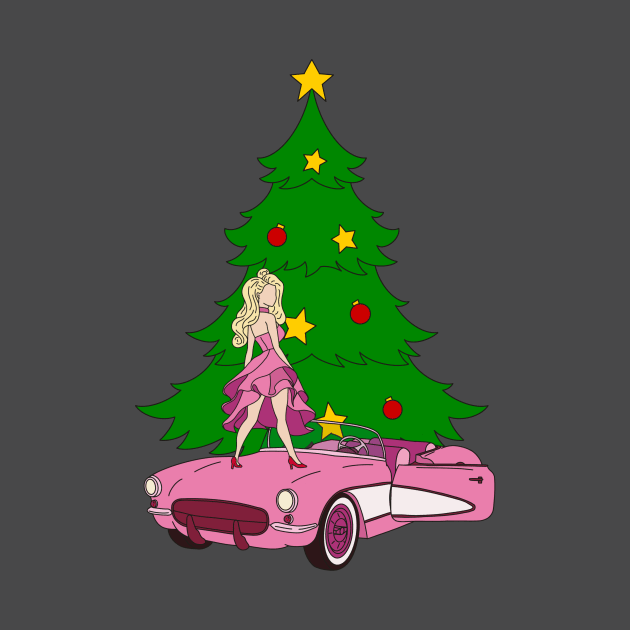 Christmas Barbie by lufiassaiful