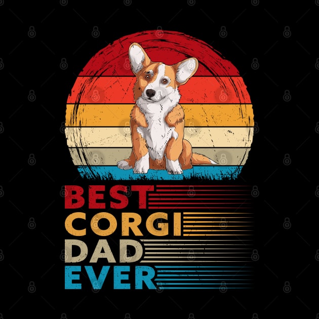 Best Corgi Dad Ever by White Martian