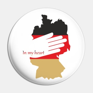 In My Heart. Germany Pin