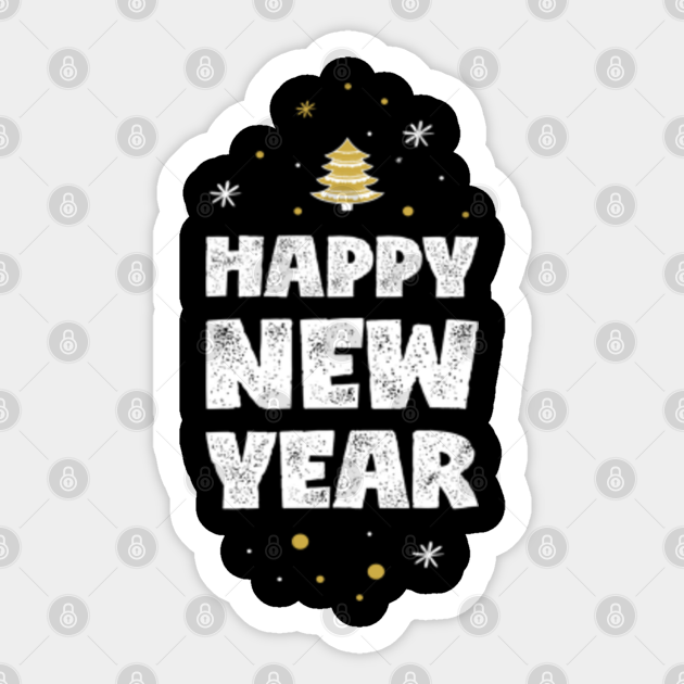 Happy New Year - Happy New Year - Sticker