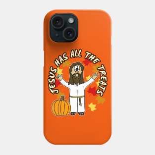 Jesus Has All The Treats Christian Halloween Alternative Phone Case