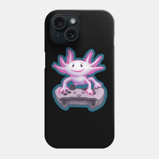 Gaming Axolotl Gamer Phone Case