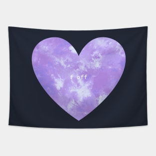 DYE HEART F OFF Tapestry