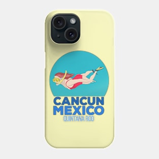 Cancun Snorkeling Mexico Phone Case