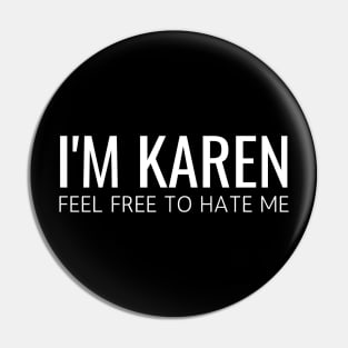 I'm Karen Pin