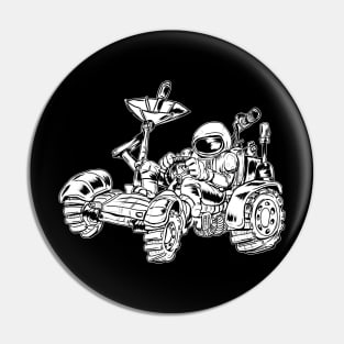 Driving on the Moon Pin