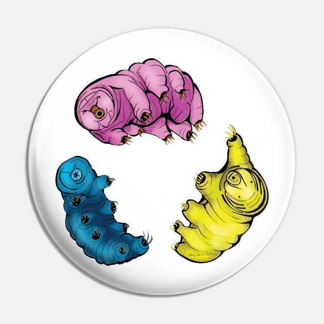 If Tardigrades did Synchronized Swimming Pin by Surly