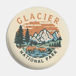 Glacier Wilderness Elegance Pin