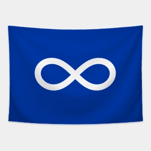 Métis Flag, Metis Symbol, Métis Indigenous #7 Tapestry