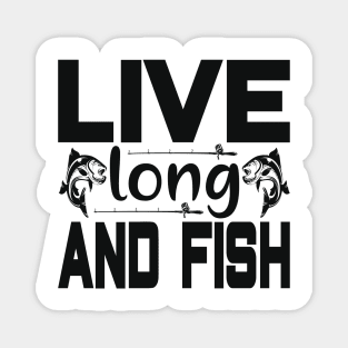 love long and fish Magnet