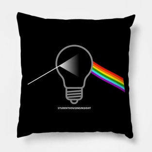 Dark Side of Student Housing Pillow