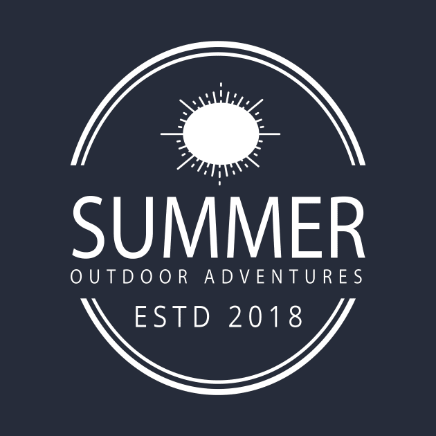 Summer Outdoor Adventure ESTD 2018 by JevLavigne