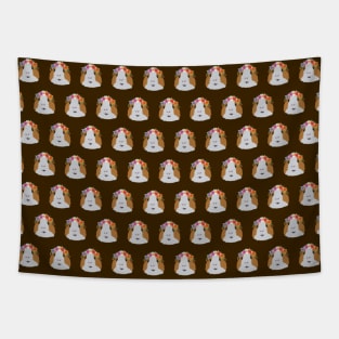 Flower Crown Guinea Pig Tapestry