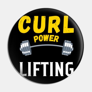 Curl power lifting Pin