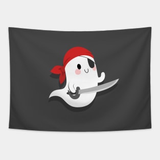 Friendly Pirate Ghost Tapestry