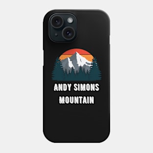 Andy Simons Mountain Phone Case