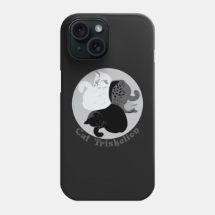 Cat Triskelion Phone Case