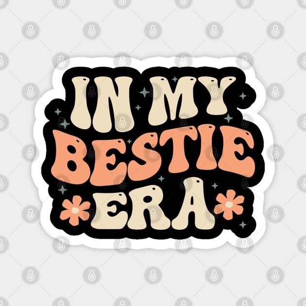 Groovy In My Bestie Era Magnet by The WYLD Tribe