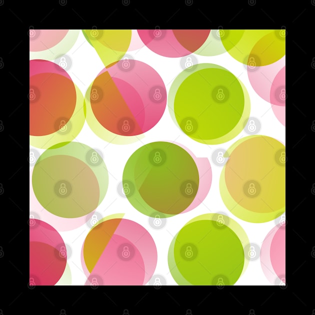 Bright Summer Coloured Dots by Peaceful Space AS