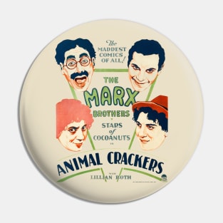 Animal Crackers Movie Poster Pin