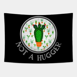 Not A Hugger Prickly Cactus Tapestry