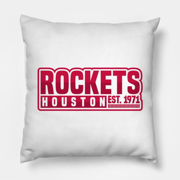 Houston Rockets 01 Pillow by yasminkul