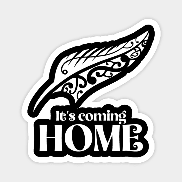 It's Coming Home Magnet by Pawsitivity Park