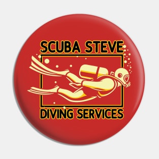 Scuba Steve Diving Services Pin