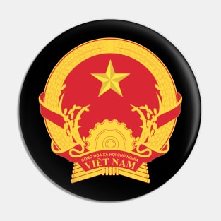 Emblem of Vietnam Pin