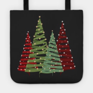 Christmas trees Tote