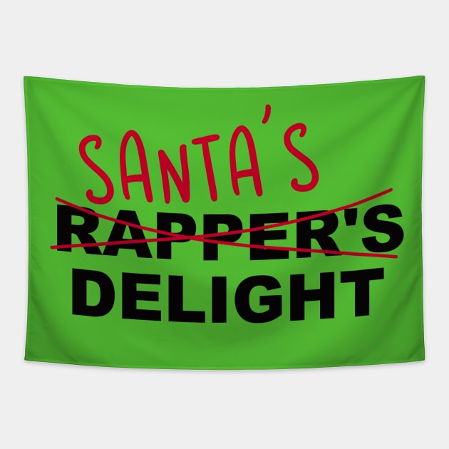 Santa’s Delight - Christmas Holiday T-Shirt Tapestry by Madison Market