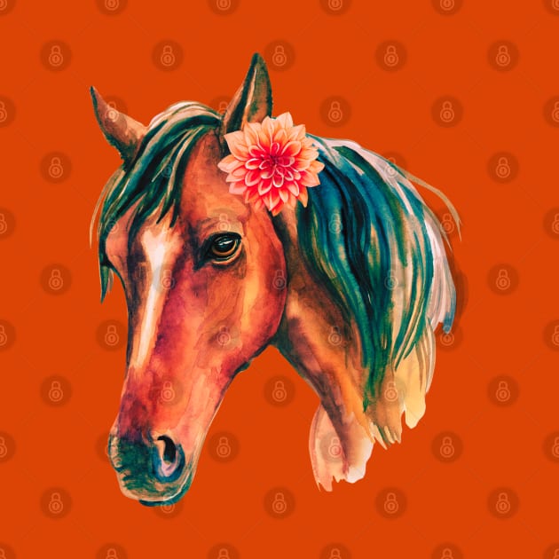Seamless Horse Pattern by MandySJ