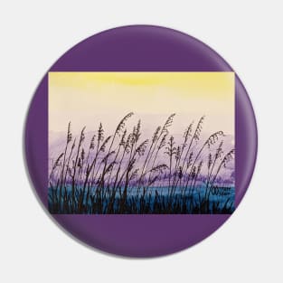 Sea oats by dawns early light Pin