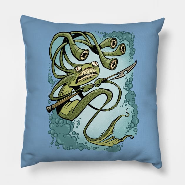 Medusa Siren Pillow by westinchurch