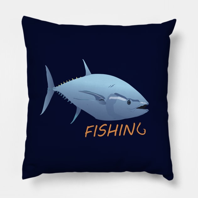 Tuna Fishing Pillow by NorseTech