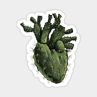 Cactus Heart Magnet