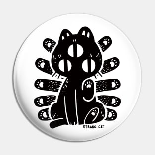 STRANGE CAT - handssssssssssss Pin