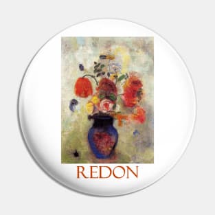 Bouquet of Flowers by Odilon Redon Pin